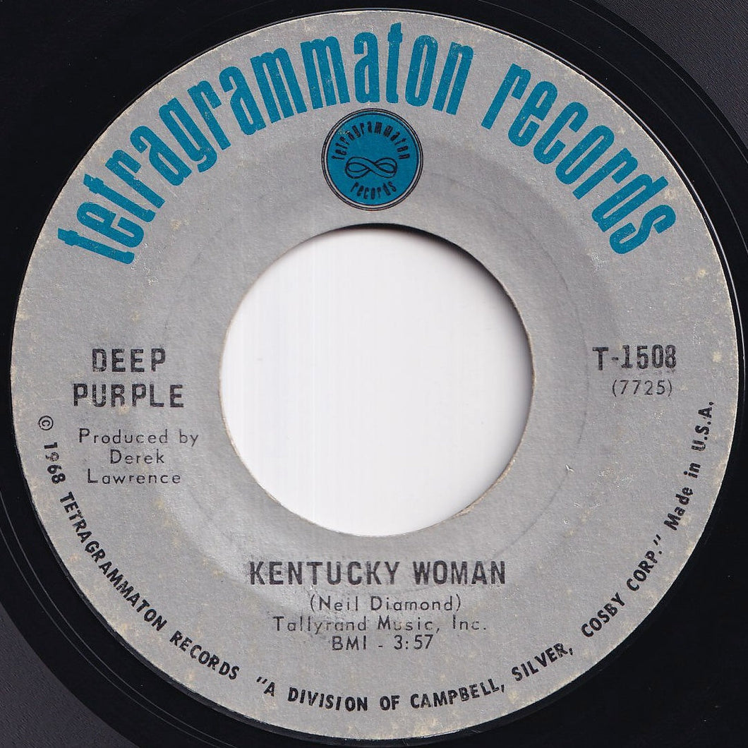 Deep Purple - Kentucky Woman / Hard Road (7 inch Record / Used)