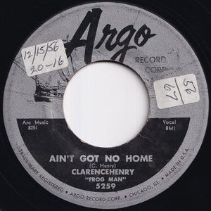 Clarence Henry - Ain't Got No Home / Troubles, Troubles (7 inch Record / Used)