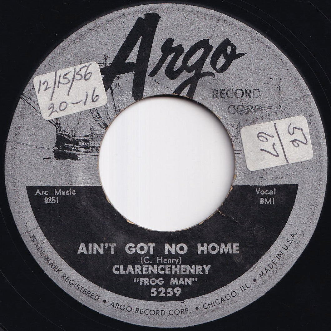 Clarence Henry - Ain't Got No Home / Troubles, Troubles (7 inch Record / Used)