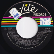 Load image into Gallery viewer, Crown Heights Affair - Every Beat Of My Heart / (New Disco Version) (7 inch Record / Used)
