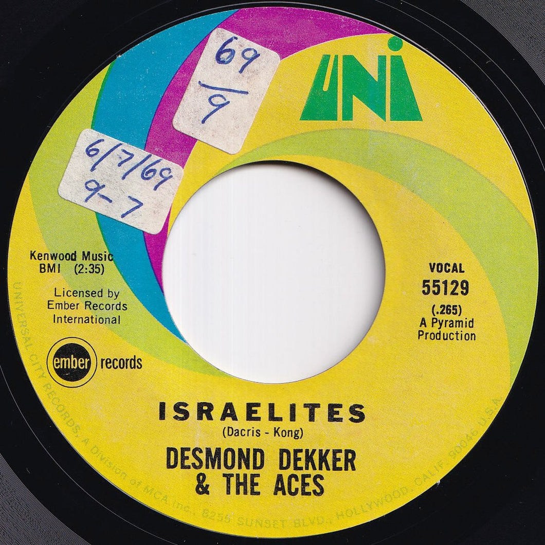 Desmond Dekker & The Aces - Israelites / My Precious World (The Man) (7 inch Record / Used)