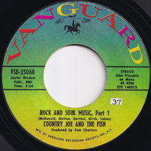 Load image into Gallery viewer, Country Joe And The Fish - Rock And Soul Music, Part 1 / Part 2 (7 inch Record / Used)
