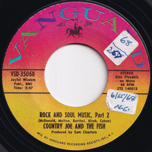 Load image into Gallery viewer, Country Joe And The Fish - Rock And Soul Music, Part 1 / Part 2 (7 inch Record / Used)
