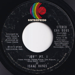 Isaac Hayes - Joy (Part 1) / (Part 2) (7 inch Record / Used)