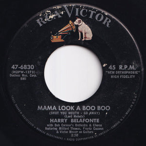 Harry Belafonte - Don't Ever Love Me / Mama Look At Bubu (7 inch Record / Used)