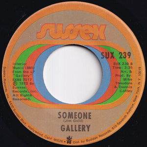 Gallery - I Believe In Music / Someone (7 inch Record / Used)