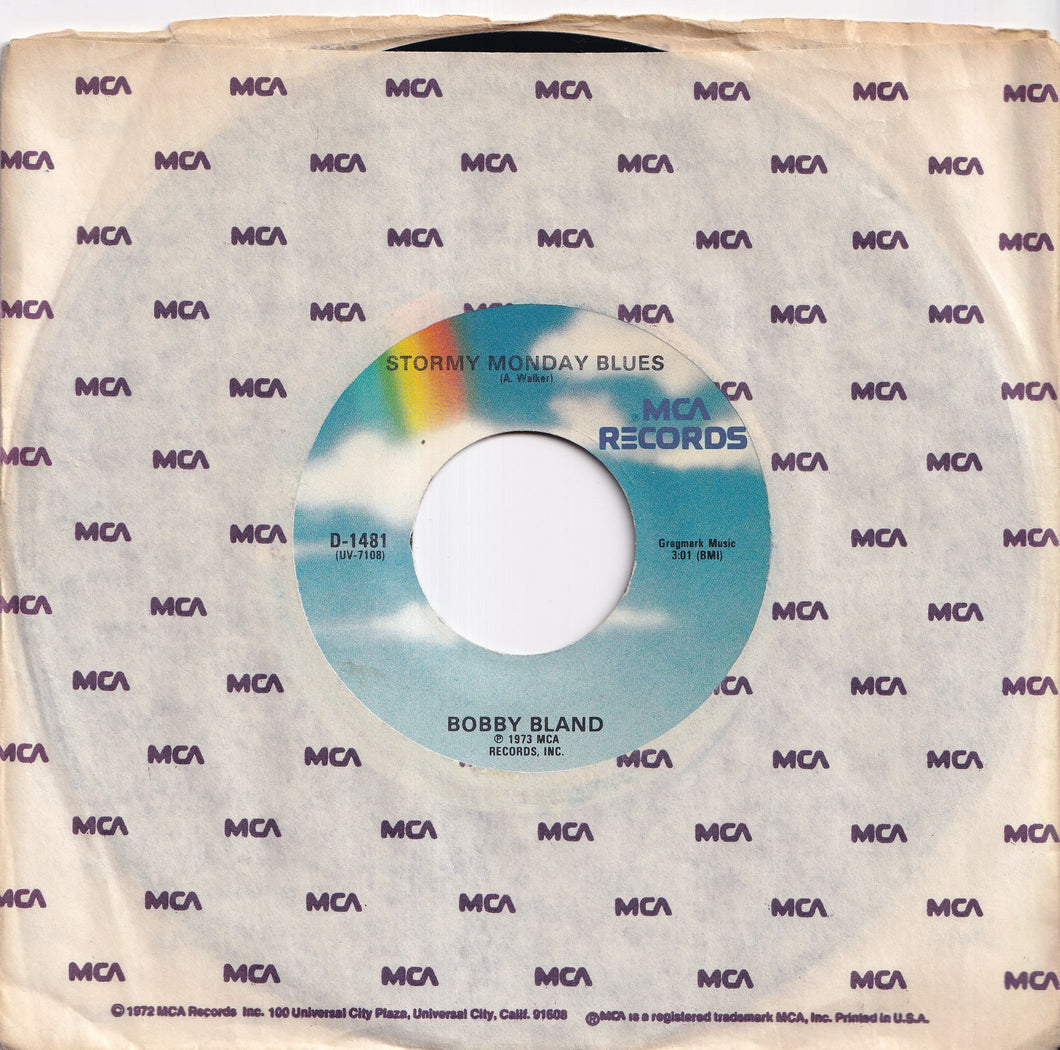 Bobby Bland - Stormy Monday Blues / Gotta Get To Know You (7 inch Record / Used)