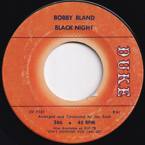 Bobby Bland - Blind Man / Black Night (7 inch Record / Used)