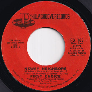 First Choice - Newsy Neighbors / This Little Woman (7 inch Record / Used)