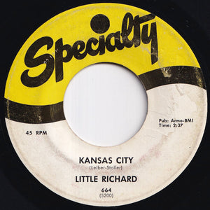 Little Richard - Kansas City / Lonesome And Blue (7 inch Record / Used)