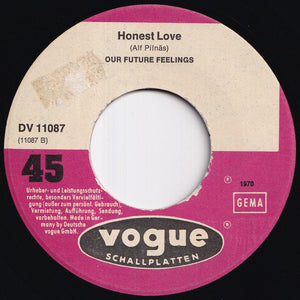 Our Future Feelings - Cotton Fields / Honest Love (7 inch Record / Used)