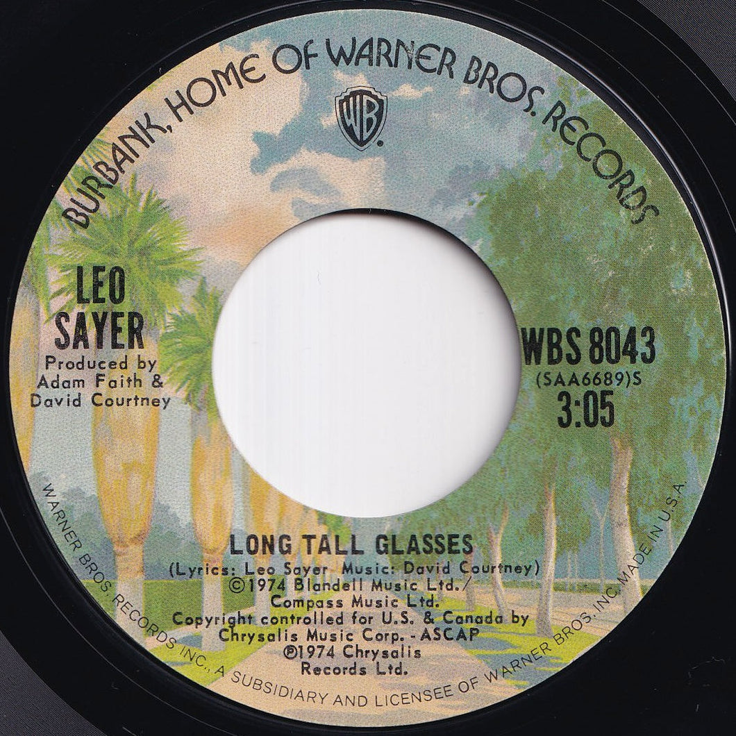 Leo Sayer - Long Tall Glasses / In My Life (7 inch Record / Used)