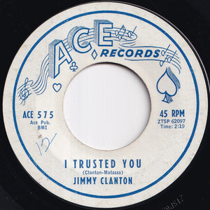Jimmy Clanton - Go, Jimmy, Go / I Trusted You (7 inch Record / Used)