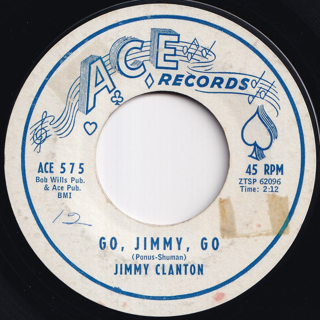 Jimmy Clanton - Go, Jimmy, Go / I Trusted You (7 inch Record / Used)