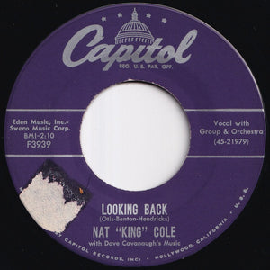 Nat King Cole - Looking Back / Do I Like It (7 inch Record / Used)