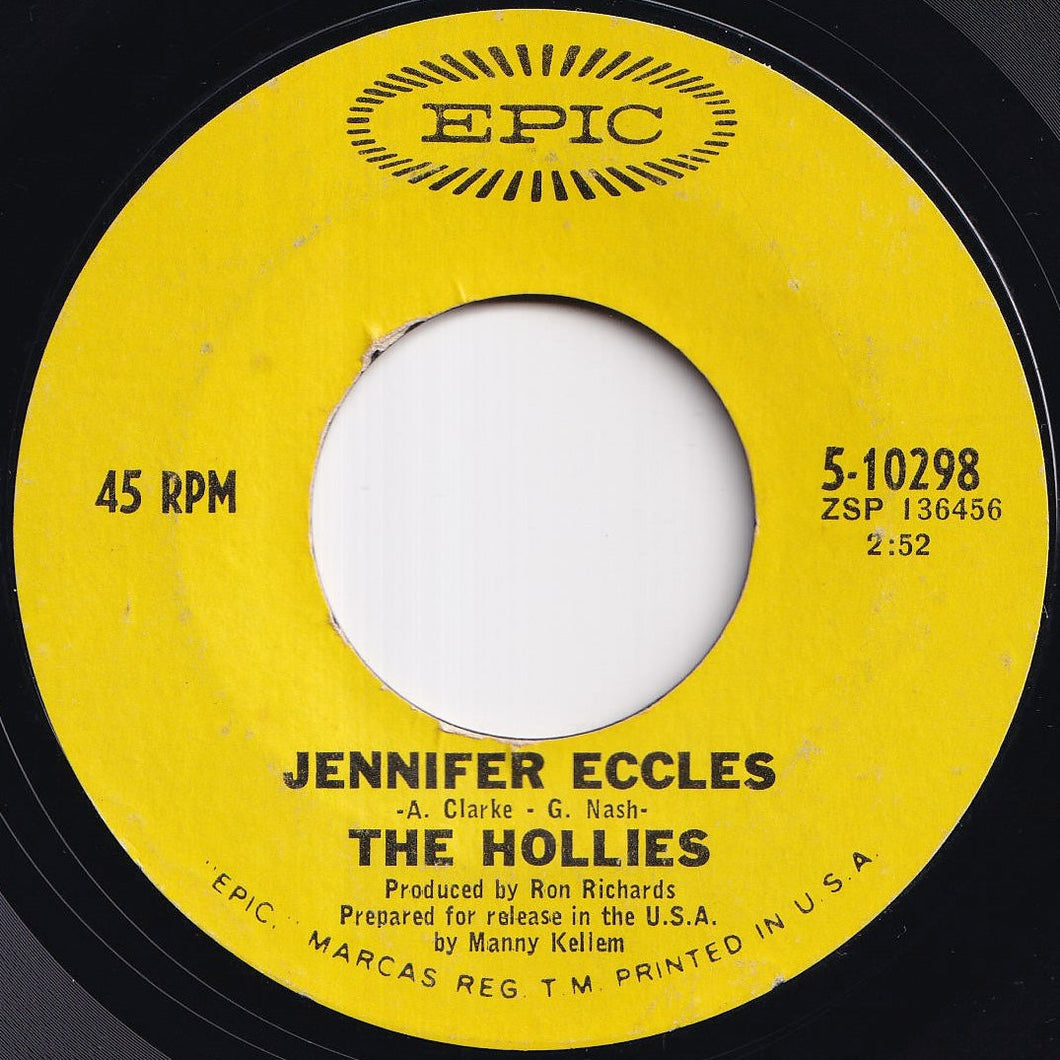 Hollies - Jennifer Eccles / Try It (7 inch Record / Used)