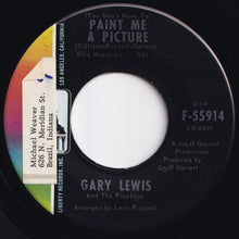 画像をギャラリービューアに読み込む, Gary Lewis - (You Don&#39;t Have To) Paint Me A Picture / Looking For The Stars (7 inch Record / Used)
