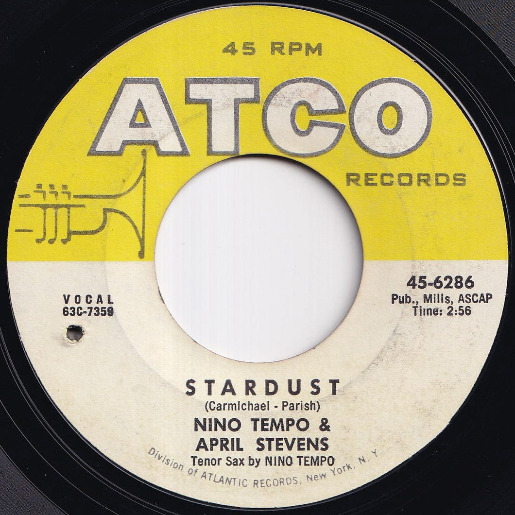 Nino Tempo & April Stevens - Stardust / 1 - 45 (7 inch Record / Used)