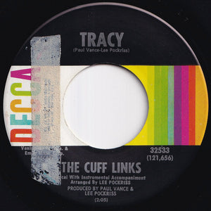 Cuff Links - Tracy / Where Do You Go? (7 inch Record / Used)