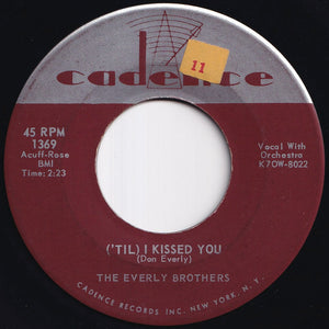 Everly Brothers - ('Til) I Kissed You / Oh, What A Feeling (7 inch Record / Used)