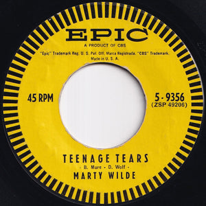 Marty Wilde - Bad Boy / Teenage Tears (7 inch Record / Used)