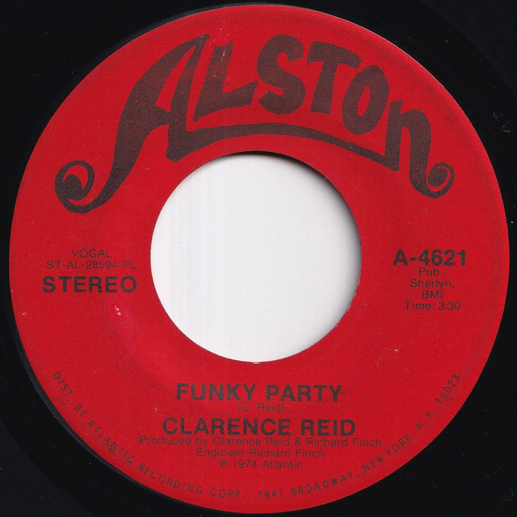 Clarence Reid - Winter Man / Funky Party (7 inch Record / Used)