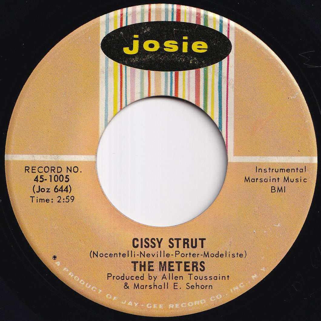 Meters - Cissy Strut / Here Comes The Meter Man (7 inch Record / Used)