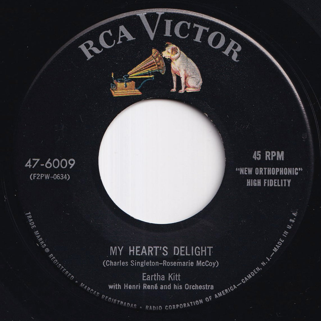 Eartha Kitt - My Heart's Delight / The Heel (7 inch Record / Used)