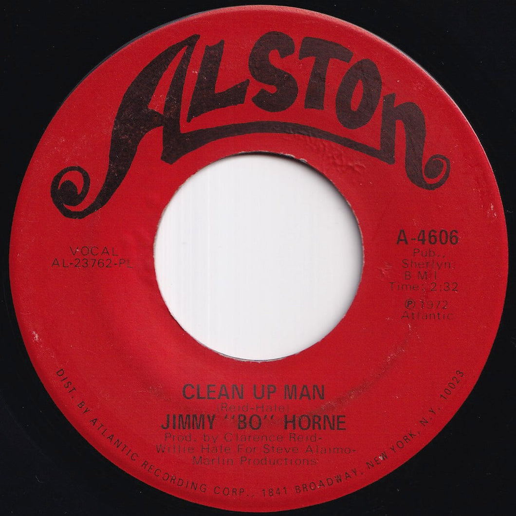 Jimmy Bo Horne - Clean Up Man / Down The Road Of Love (7 inch Record / Used)