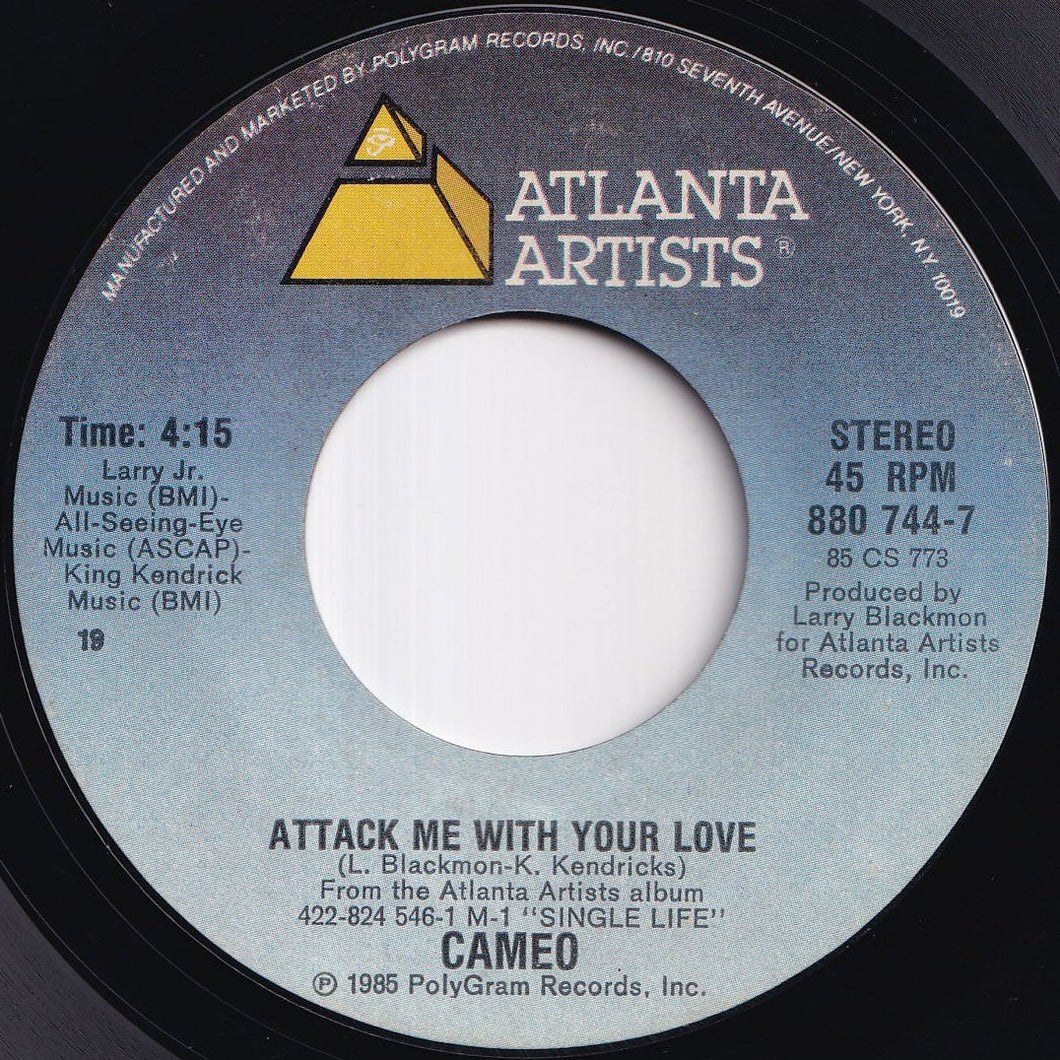 Cameo - Attack Me With Your Love / Love You Anyway (7 inch Record / Used)