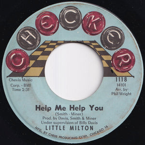 Little Milton - Without My Sweet Baby / Help Me Help You (7 inch Record / Used)