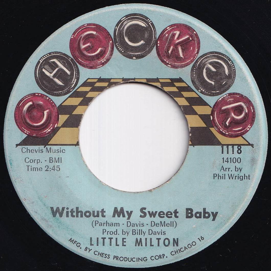 Little Milton - Without My Sweet Baby / Help Me Help You (7 inch Record / Used)