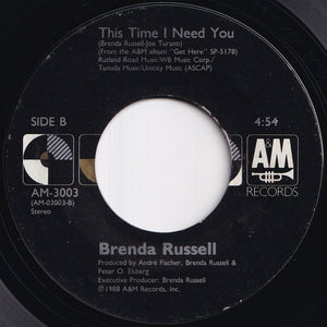 Brenda Russell - Piano In The Dark / This Time I Need You (7 inch Record / Used)