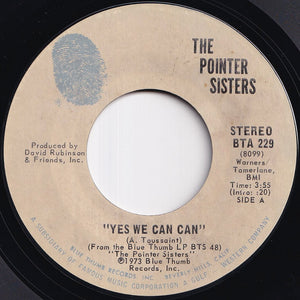 Pointer Sisters - Yes We Can Can / Jada (7 inch Record / Used)
