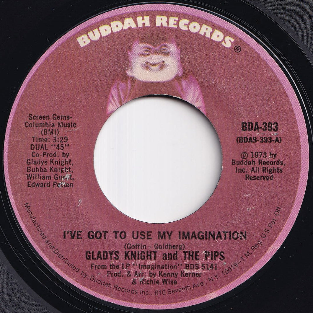 Gladys Knight And The Pips - I've Got To Use My Imagination / I Can See Clearly Now (7 inch Record / Used)