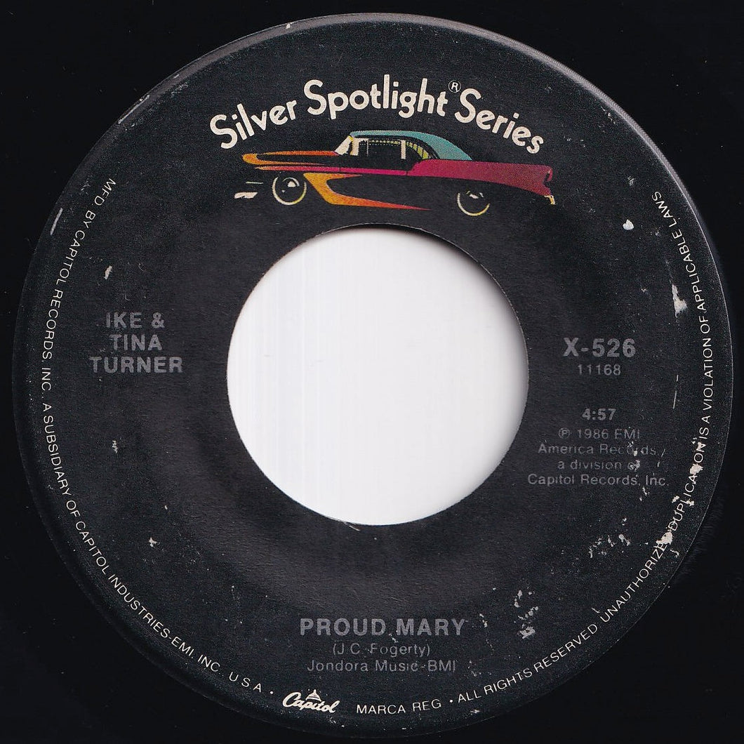 Ike & Tina Turner - Proud Mary / Nutbush City Limits (7 inch Record / Used)
