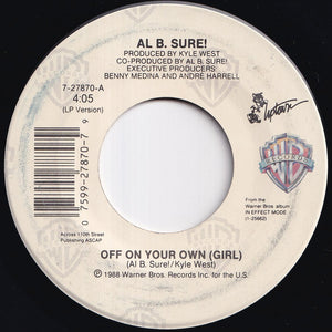 Al B. Sure! - Off On Your Own (Girl) / Noche Y Dia (7 inch Record / Used)