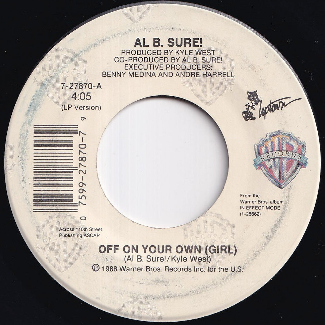 Al B. Sure! - Off On Your Own (Girl) / Noche Y Dia (7 inch Record / Used)