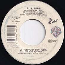画像をギャラリービューアに読み込む, Al B. Sure! - Off On Your Own (Girl) / Noche Y Dia (7 inch Record / Used)
