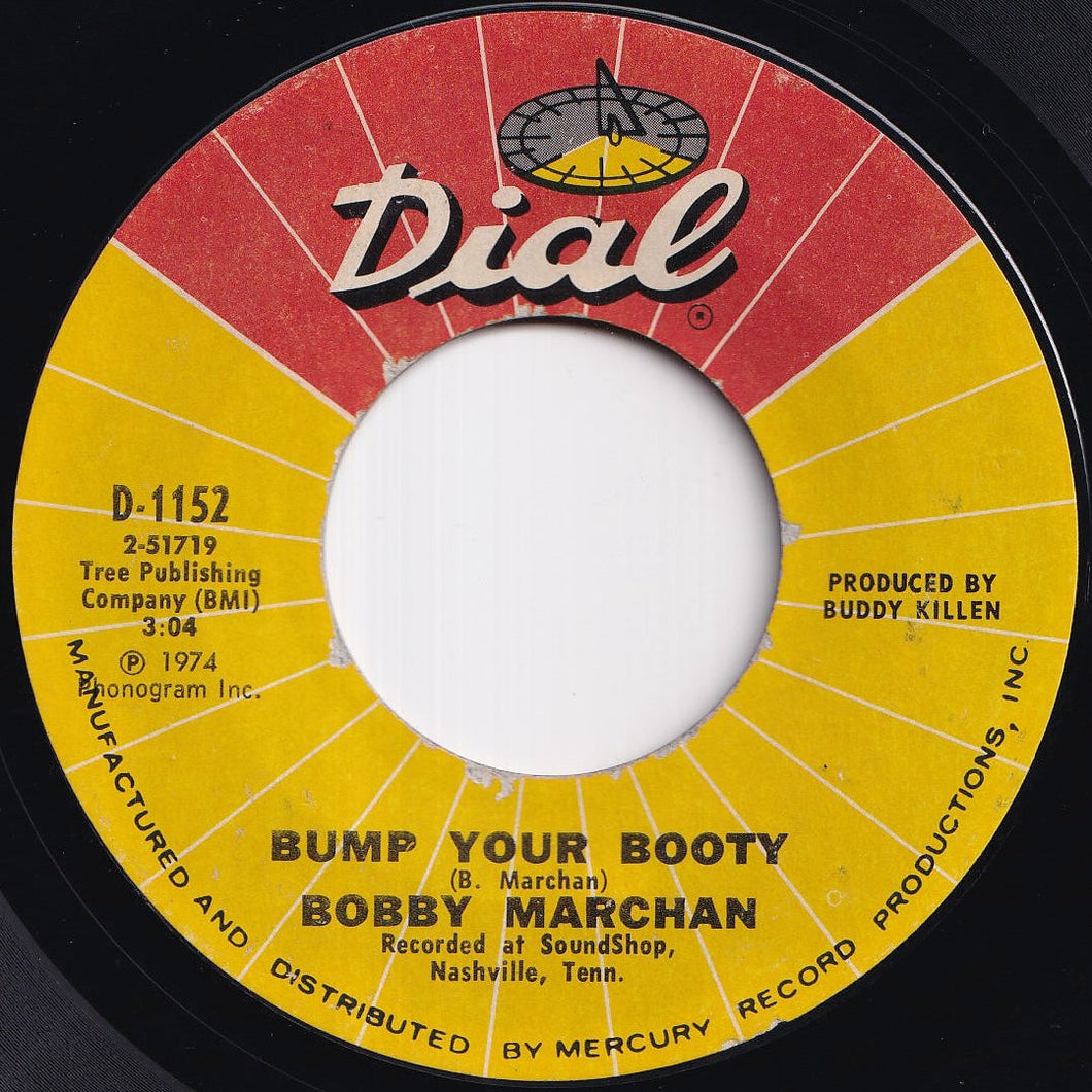 Bobby Marchan - Bump Your Booty / Ain't Nothin' Wrong With Whitey (7 inch Record / Used)
