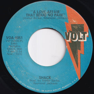 Shack - Too Many Lovers / A Love Affair That Bears No Pain (7 inch Record / Used)