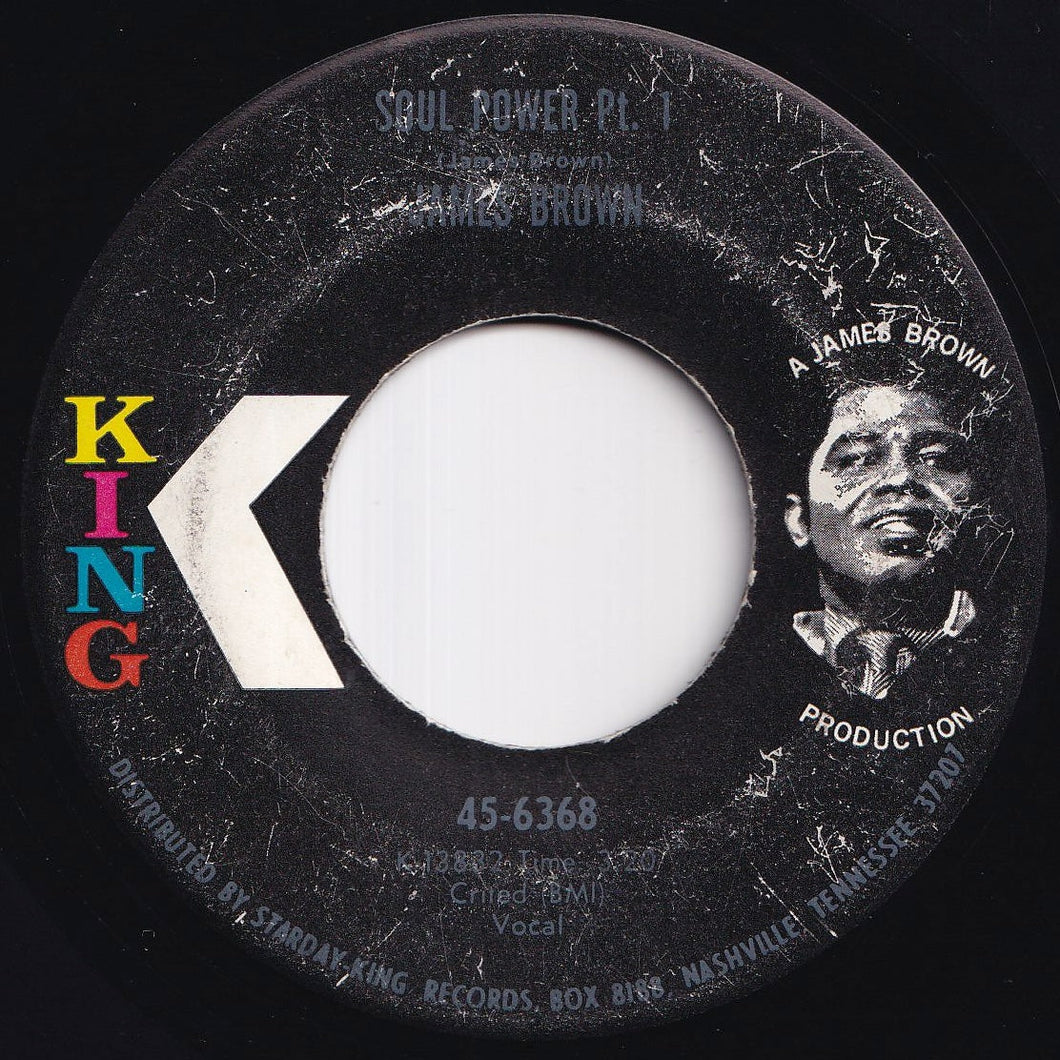 James Brown - Soul Power (Part 1) / (Part 2); (Part 3) (7 inch Record / Used)