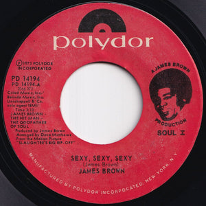 James Brown - Sexy, Sexy, Sexy / Slaughter Theme (7 inch Record / Used)