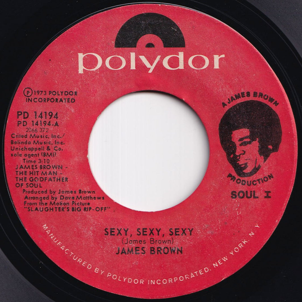 James Brown - Sexy, Sexy, Sexy / Slaughter Theme (7 inch Record / Used)