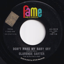 画像をギャラリービューアに読み込む, Clarence Carter - Thread The Needle / Don't Make My Baby Cry (7 inch Record / Used)
