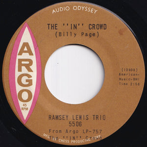 Ramsey Lewis Trio - The In Crowd / Since I Fell For You (7 inch Record / Used)