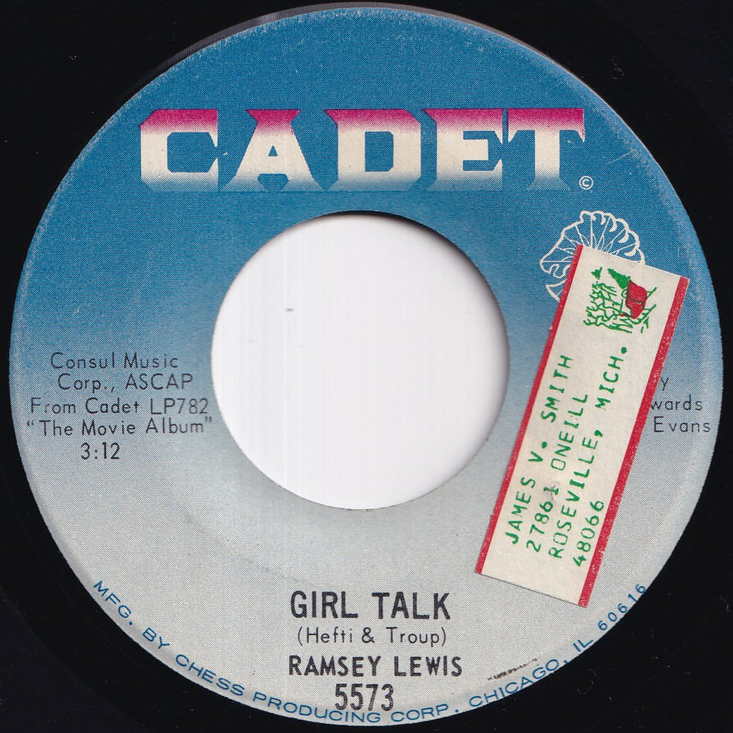 Ramsey Lewis - Girl Talk / Dancing In The Street (7 inch Record / Used)