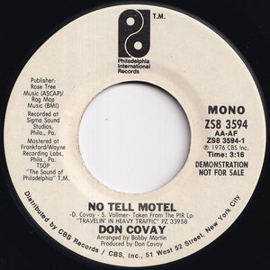 Don Covay - No Tell Motel (Stereo) / (Mono) (7 inch Record / Used)