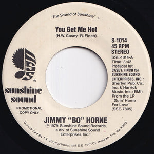 Jimmy Bo Horne - You Get Me Hot / You Get Me Hot (7 inch Record / Used)