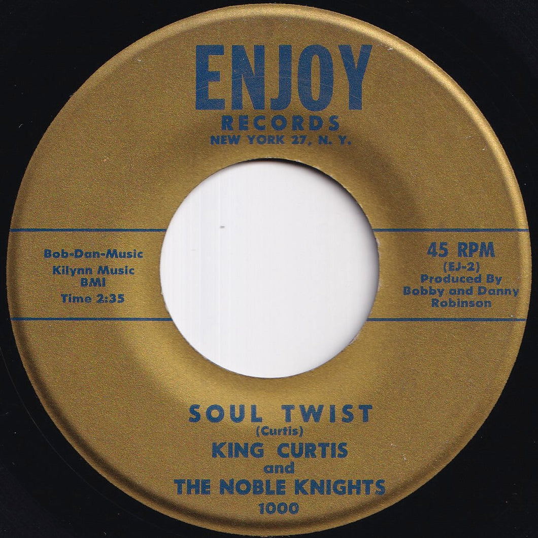King Curtis And The Noble Knights - Soul Twist / Twisting Time (7 inch Record / Used)